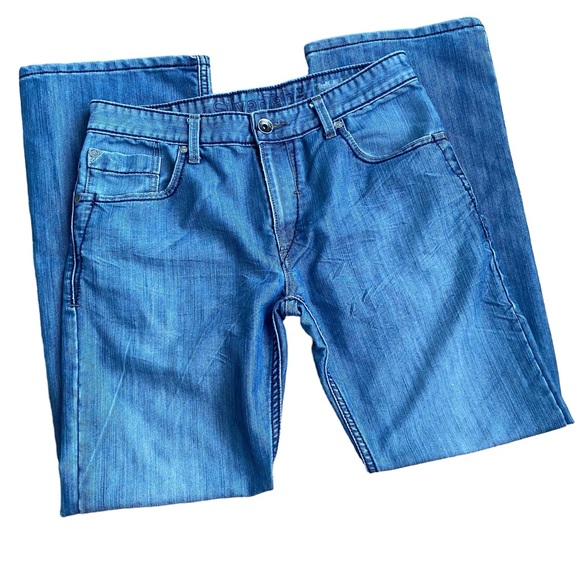 Levis SilverTab Bootcut Jeans 32 x 32 Western Lightwash Blue Gray Color Y2K - Picture 2 of 12